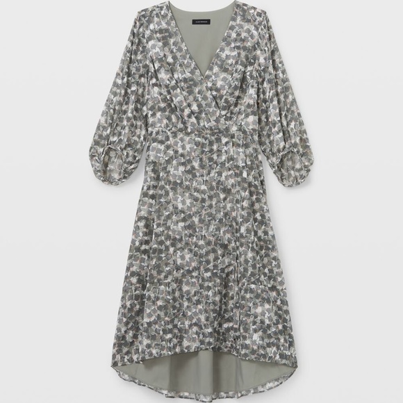 Pitched Sleeve Dress - Brand New - NEVER WORN - Sage Multi - Picture 4 of 4